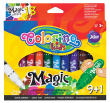 Flamastry Magiczne 10 kolorów Colorino Kids