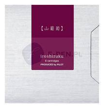 PILOT  IROSHIZUKU NABOJE DO PIÓR 6 SZTUK YAMA-BUDO