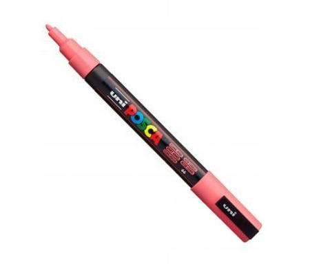 Uni marker Posca PC-5M plakatowy Coral Pink nr 66