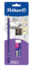Pelikan Zestaw Ołówek + temperówka + gumka