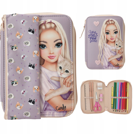 TOP MODEL 13658 PIÓRNIK Z WYPOSAŻENIEM  Z SASZETKĄ DUO KITTY