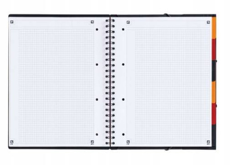 KOŁOZESZYT OXFORD A4+80K ORGANIZERBOOK