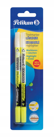 Zakreślacz Pelikan 456 Zmywalny 2 sztuki Blister