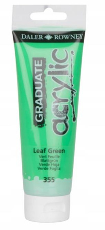 Farba akrylowa Daler Rowney 355 Leaf Green