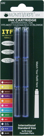 NABOJE MONTEVERDE DO PIÓRA NIEBIESKIE