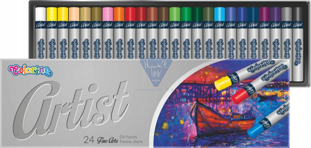 Colorino Pastele olejne ARTIST 24 kolorów