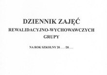 Dziennik zajęć rewalidacyjno-wychowawczych zespołu (oprawa miękka)