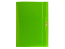 Teczka z gumką HERLITZ Color Blocking A4 Zielona