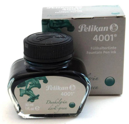 Atrament Pelikan 4001 CIEMNOZIELONY 30 ml