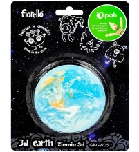 OZDOBA fluorescencyjna ZIEMIA 3D GR-GW05
