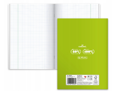 Zeszyt A5 Herlitz Historia 60 kartek krata okładka PP