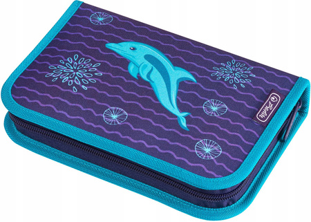 Piórnik z wyposażony HERLITZ DOLPHIN 31 CZĘŚCI
