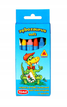Kredki Toma TO-558 Soft Zębozaurus 12 kolorów