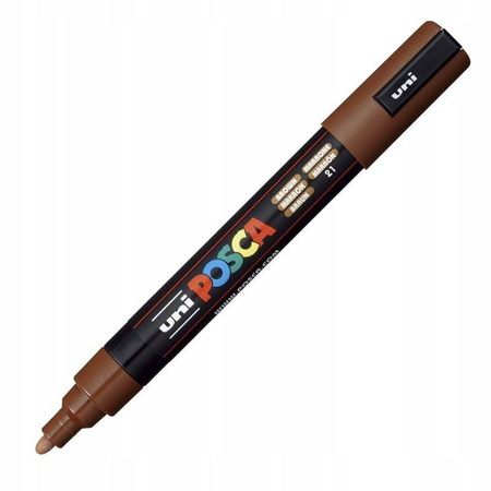 PC-5M MARKER POSCA UNI BROWN NR 21