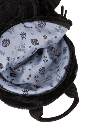 DISNEY FLUFFY PLECAK DZIECIĘCY STITCH BLACK