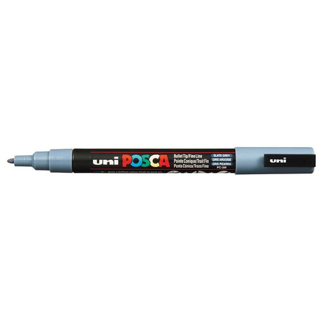 MARKER UNI POSCA PC-3M CIEMNO-SZARY NR 61