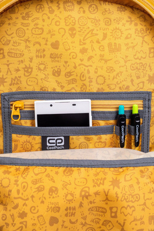 COOLPACK RIDER PLECAK MŁODZIEŻOWY MUSTARD 2023