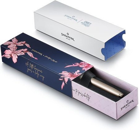 Sheaffer pióro kulkowe 100 Emily In Paris szampański złoto