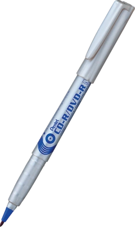 Marker wodoodporny CD niebieski Pentel