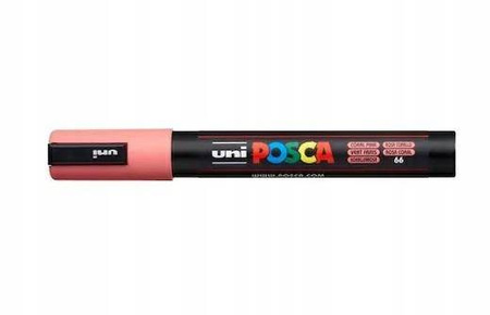 Uni marker Posca PC-5M plakatowy Coral Pink nr 66