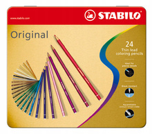 Kredka drewniana STABILO Original metalbox 24 szt.