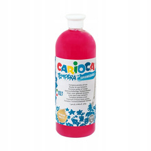 Farba tempera 1000 ml CIEMNORÓŻOWA Carioca