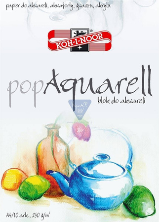 Blok akwarelowy Pop Aquarell A3 10 arkuszy 250g