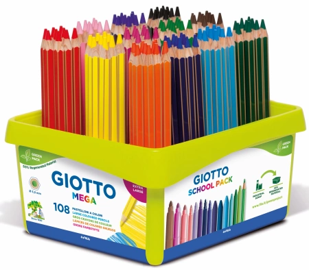 GIOTTO SCHOOLPACK 108 SZT MEGA FILA