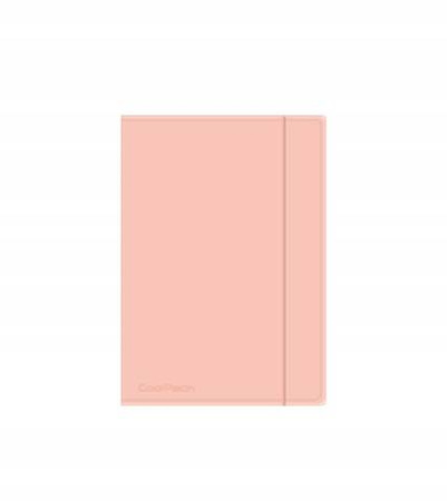 COOLPACK TECZKA NA GUMKĘ A4 POWDER PEACH 2023