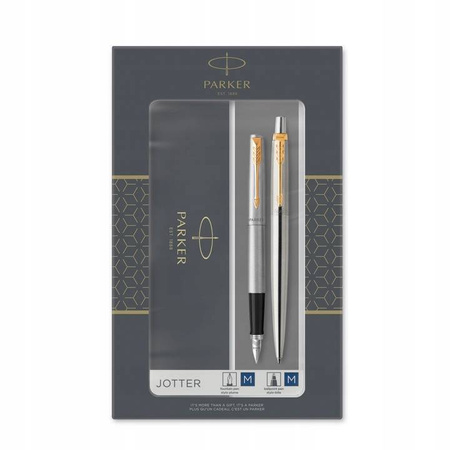 Parker Jotter Duo zestaw Stainless Steel GT