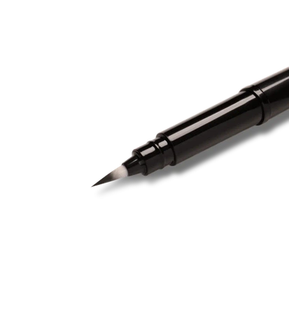 Brush Pen czarny na wkłady wymienne Pentel