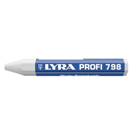 KREDKA WOSKOWA PROFI 798 LYRA BIAŁA