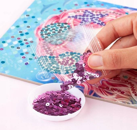 Zestaw z cekinami Diamond Picture Top Model