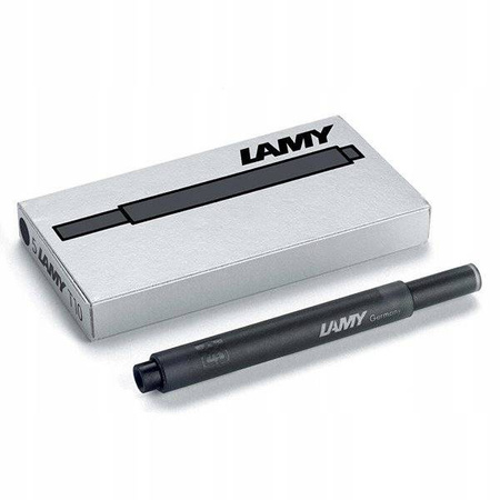 Czarne naboje Lamy T10 opakowanie 5 szt