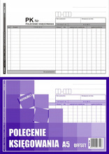 Druk Polecenie ksiegowania Emeko 729 A5 Offset