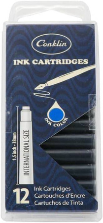 NABOJE CONKLIN 12SZT.NIEBIESKIE  EXPEN