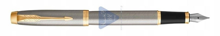 PARKER IM pióro wieczne Brushed Metal GT F