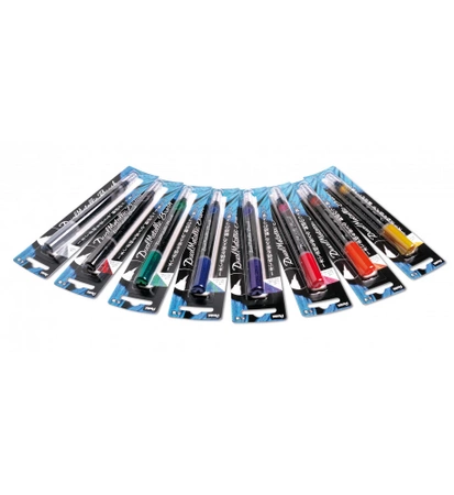 Dual Metallic Brush Pentel srebrny