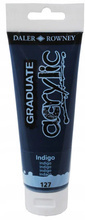 Farba akrylowa Daler Rowney 127 Indigo