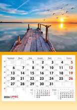 TERMINARZ ŚCIENNY T-107S-5 2026