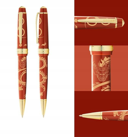 CROSS DŁUGOPIS BAILEY YEAR OF THE DRAGON CZERWONE EXPEN