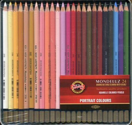 Kredki akwarelowe Mondeluz 24 kolory Koh&Noor