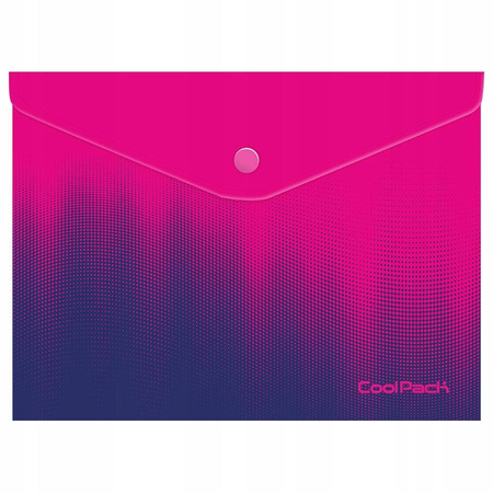 CoolPack Koperta A4 na zatrzask Gradient frape