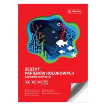 ZESZYT PAPIERÓW SAMOPRZYLEPNYCH A4 10K HERLITZ
