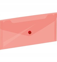 Koperta zatrzaskowa Grand ZP042 format DL czerwona