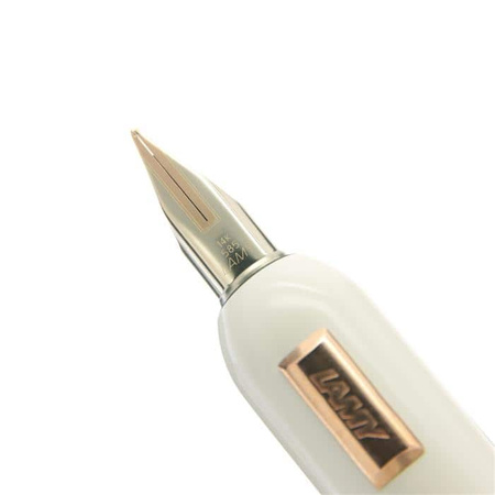 Pióro wieczne Lamy Dialog CC White Gold F