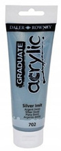 Farba akrylowa Daler Rowney 702 Silver Imit