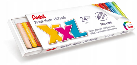 Kredki pastele olejne Grube PENTEL GHT24 24 kolory