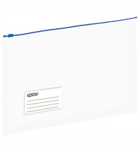 Koperta strunowa z grzbietem Grand A4 niebieska