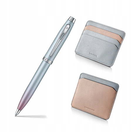 SHEAFFER ZESTAW EXPRESSIONS S100 9376 DŁUGOPIS NIEB + KARTY KREDYTOWE